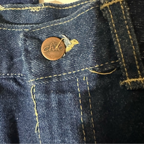 Vtg 80s Chic Jeans Sz 10 Blue Denim Mom Hi Rise Tapered Leg Made In USA - Picture 3 of 9